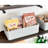 iDesign Kitchen Recycled Plastic Storage Bin, 17" x 8.5" x 5", Gray-2012652163
