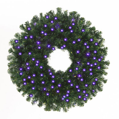 Couronne de 36 po Sierra avec lumières DEL concaves (multicolore)