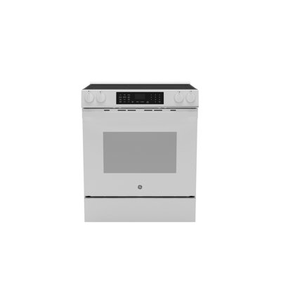 GE 30"" Slide-In Electric Convection Range -  GRS600AVWW