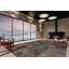 Foundry Abstract Area Rug in Blue/Red/Brown-1651896283