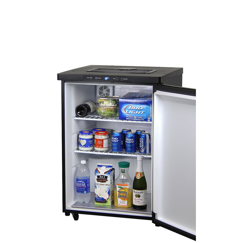 Kegco Black Stainless Steel Freestanding Keg Dispenser