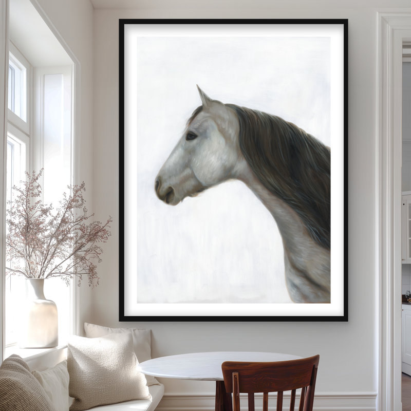 Hiver, cheval