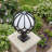 Fairmont 1-Light Outdoor Post Light with Lattice Overlay