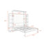 Lit escamotable Bilroy-94909522