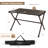Rectangular Metal Outdoor Folding Picnic Table-74341224
