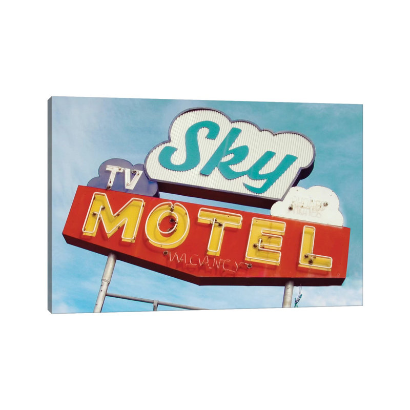 Sky Motel by Danita Delimont - Wrapped Canvas Gallery-Wrapped Canvas Giclée, 101.6 cm H x 66.04 cm W x 1.91 cm D