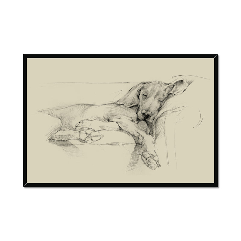 Dog Days I by Ethan Harper - Wrapped Canvas Print, Black Framed Paper Print, 34cm H x 50cm W