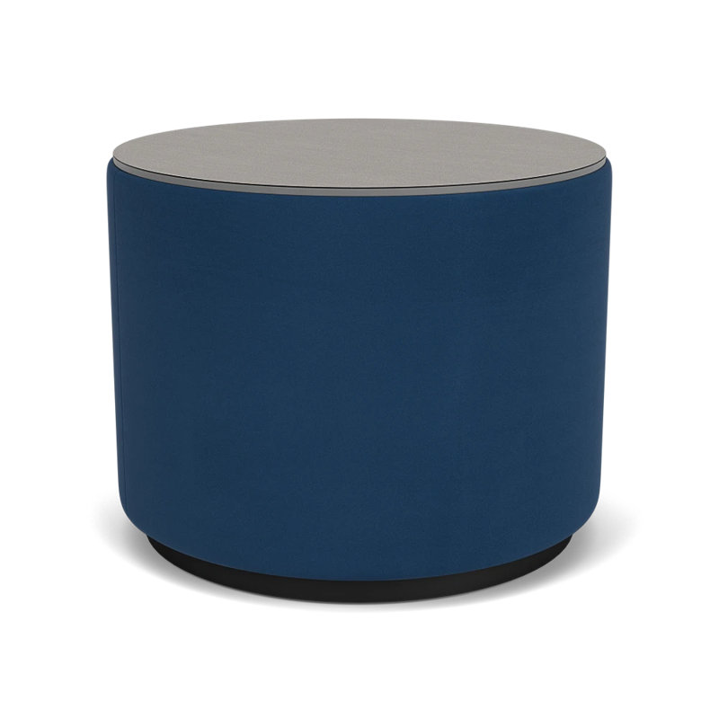 Table de réception avec plateau en stratifié Darsey, Noir; Patriot Plus Blue Ridge, 16", Sergé sarrasin