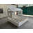 Charleston Twin 2 Drawers Wood Platform Bed with Guardrail-1040756313