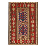 One-of-a-Kind 4'1" X 6' Hand Knotted Area Rug