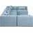 Houswerth Upholstered U-Shaped Sectional Reversible-94884334