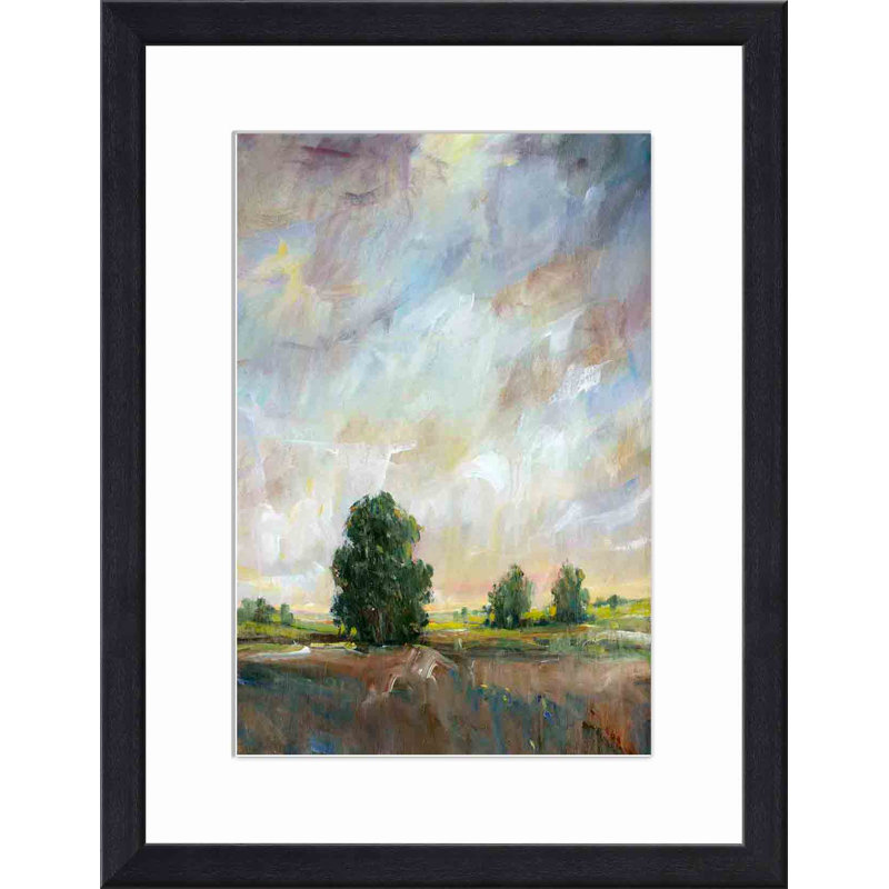 Amber Glow I by Timothy O' Toole, Black, 8"H x 12"W