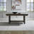Luz Trestle Table Dining Set w/ 6 Upholstered Chairs-104881992-115140675