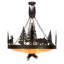 Nailsea 4 - Light Chandelier