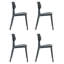 Chaise d'appoint empilable Stellar-50816666