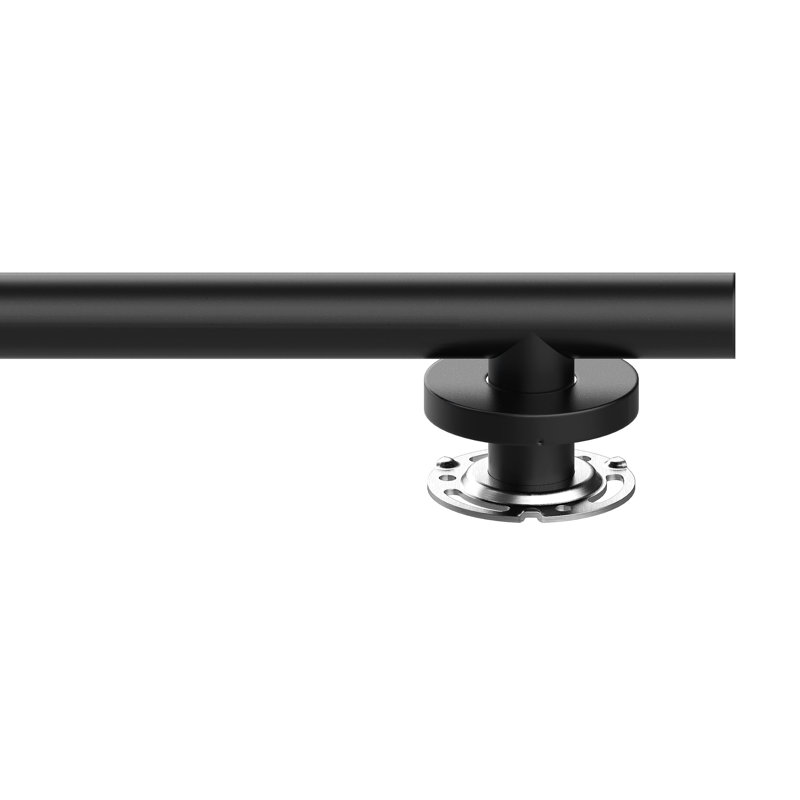 Barre d'appui Infinity Designer, H 3,5 po x L 16 po x P 1,25 po, Noir mat