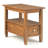 Warm Shaker Solid Wood End Table with Storage Drawer-76013718-65850800