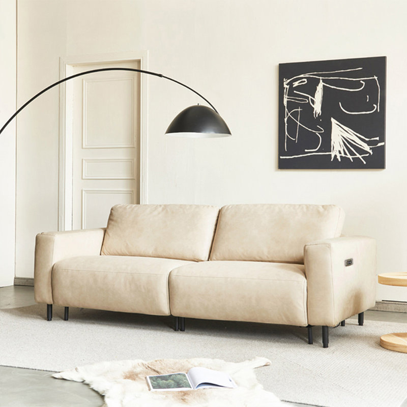 Creamy-white 100% Polyester Modular Sofa cushion couch