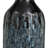 Lansdown Black Capiz Shell Handmade Decorative Vase with Gold Ombre Design, 9" x 9" x 34"-280098755-280098754