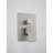 Ceiling Mounted Shower System Combo Set with Handheld and 16"Shower head