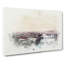 Prague Czech Republic Skyline In Abstract - Wrapped Canvas-598308006
