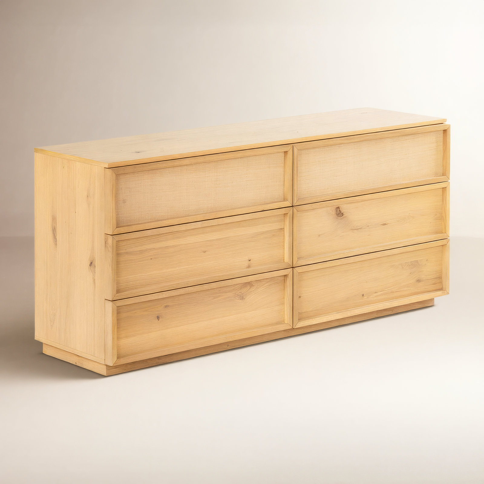 Hudson 63" Double Dresser, Natural
