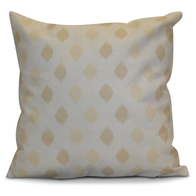 Housse et insert de coussin décoratif décoratif Hanoukka 2016, Crème / blanc cassé, 26 po x 26 po