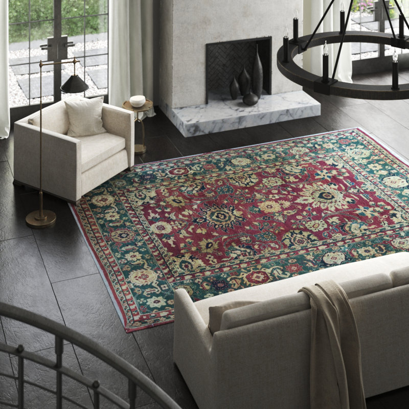 Wool Oriental Area Rug