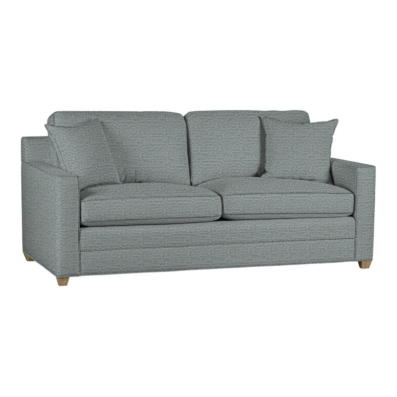 Summerton Loveseat, Tuck Cobalt Polyester Blend, Hampton
