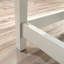 Bureau en L, finition blanche