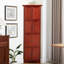 Armoire 4 coins avec 8 portes et 8 tablettes fonctionnelles pour un usage domestique