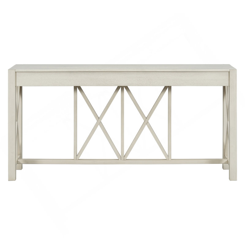 Huckins 60" Console Table, Beige
