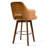 Celines 26.5" Swivel  360-degree Faux Leather Upholstered Counter Stool Set of 3-97744254