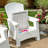 Suncast Resin Adirondack Chair with Storage-70876798