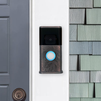 Wildflower Video Doorbell Cover (Ring 3, 3 Plus, 4, Battery Plus, Battery Pro Compatible)