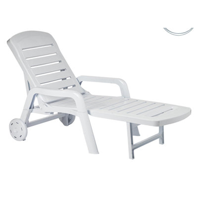 63cm Long Reclining Single Chaise