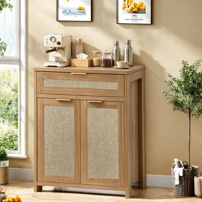Spacious Storage Sideboards & Buffets, Wood Mdf Farmhouse Kitchen Cabinet