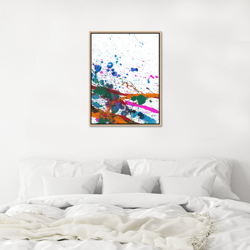 Winding Colors III Painting by Danielle Davis, Glass Coat