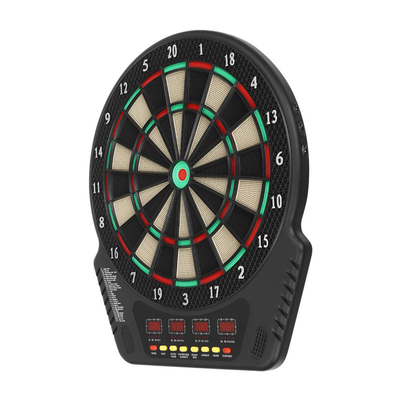 OUKANING Electronic Dartboard (Darts Included)