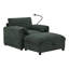 Fauteuil en chenille avec repose-pieds-991198270
