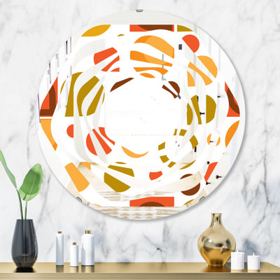 Miroir mural Whirl Abstract I
