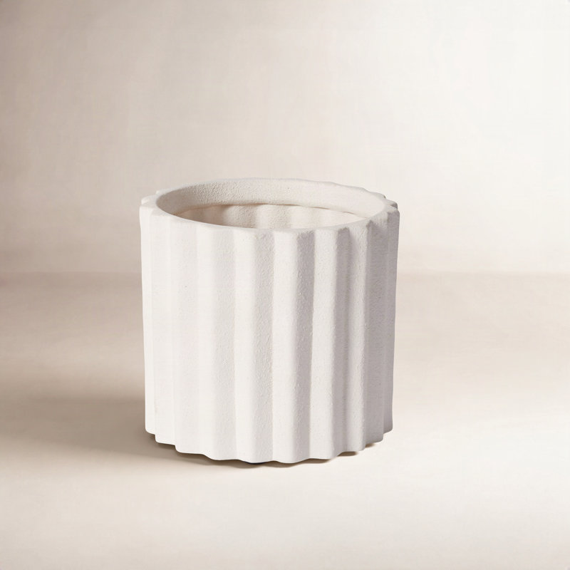 Pot à fleur en céramique Parr, H 6,25 po x l 5,75 po x P 5,75 po
