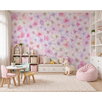Axelson Peel & Stick Floral Roll