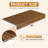 ( 36*16 INCH ) 5 Pcs Wire Shelf Covers, Foamed PVC Wire Rack Covers For Removable Closet (Not Wood), Pantry Shelves For Cabinet Bathroom Kitchen Shelving Decoration ( WALNUT Color ) The Product Only Includes The Shelf Dividers; The Rest Of The Racks Are