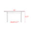 Console en bois massif de style français-506420313