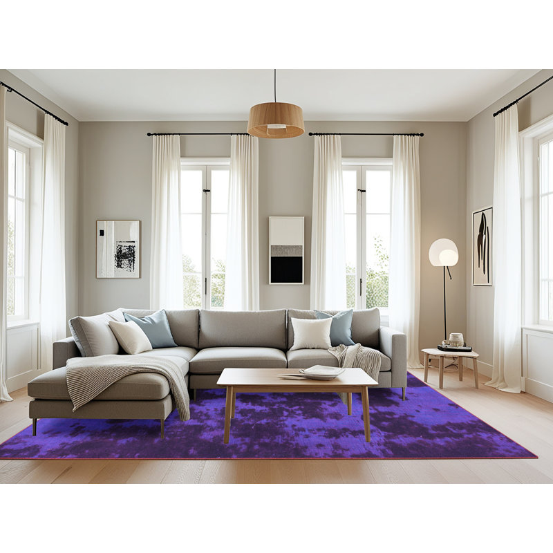 Tapis mauve Jefren, Rectangle 8 pi x 12 pi