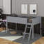 Lit mezzanine avec bureau et DEL Gaming-609033205