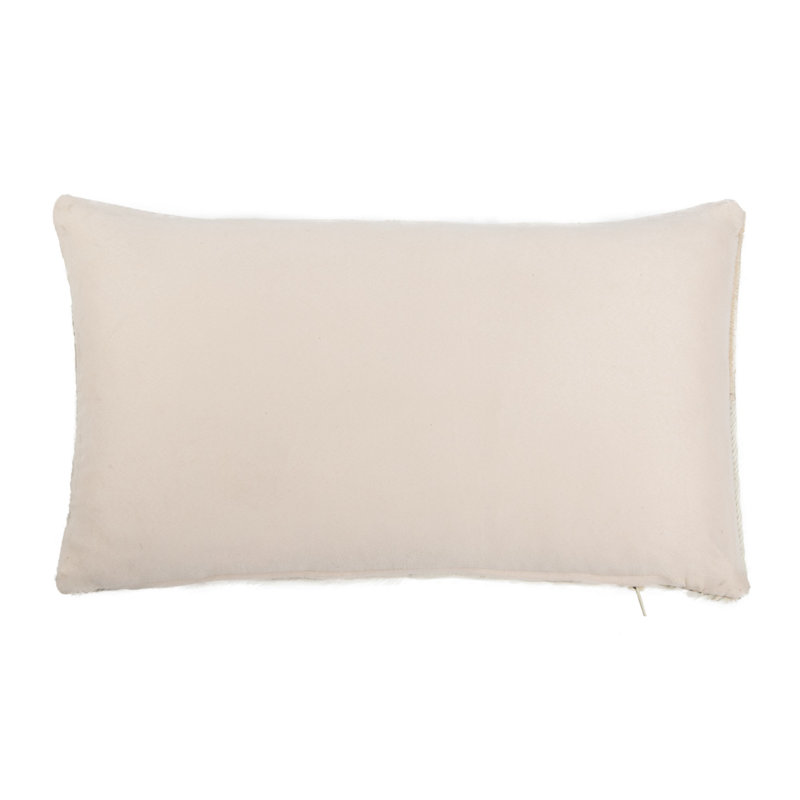 Geometric Cowhide Throw Pillow