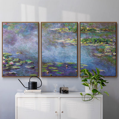 Nymphéas 3 pièces