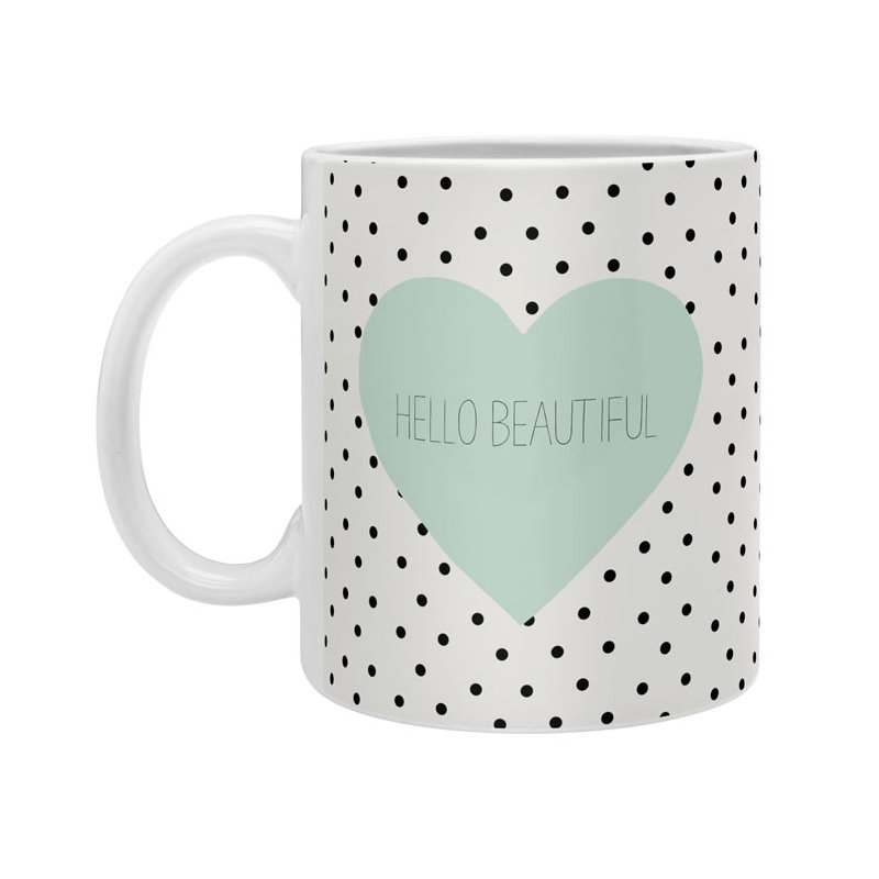 Tasse à café Canela Hello Beautiful Heart